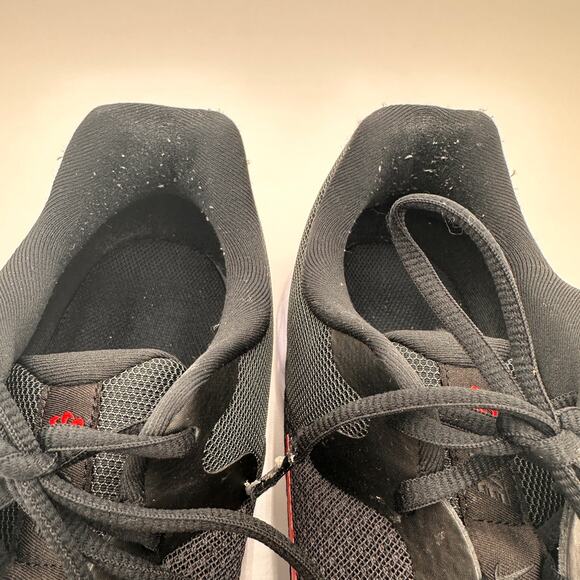 Nike Men's Black & Red Revolution 6 Next Nature Road Running Shoes Size 14 - Picture 4 of 9